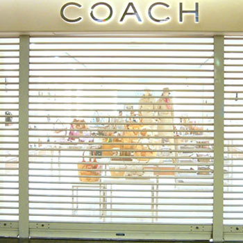 Perforated See-Through Shutter